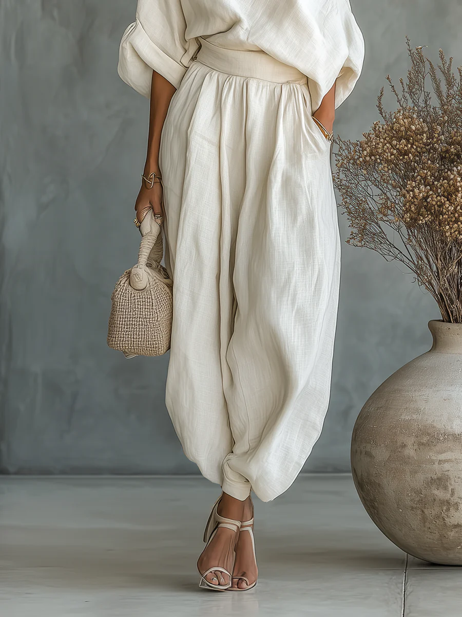 Mila™ | Conjunto Off-Shoulder Fluido de 2 Piezas