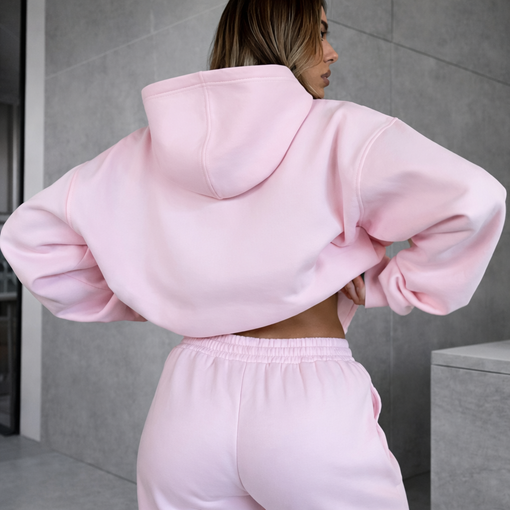 Sportswear Hooded Sweatshirt Set 2 Piezas
