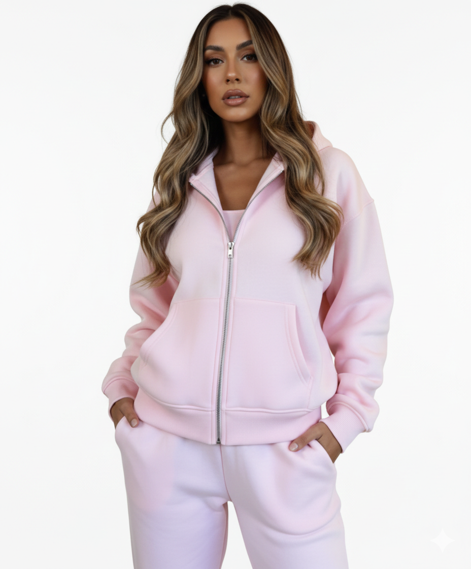 Sportswear Hooded Sweatshirt Set 2 Piezas