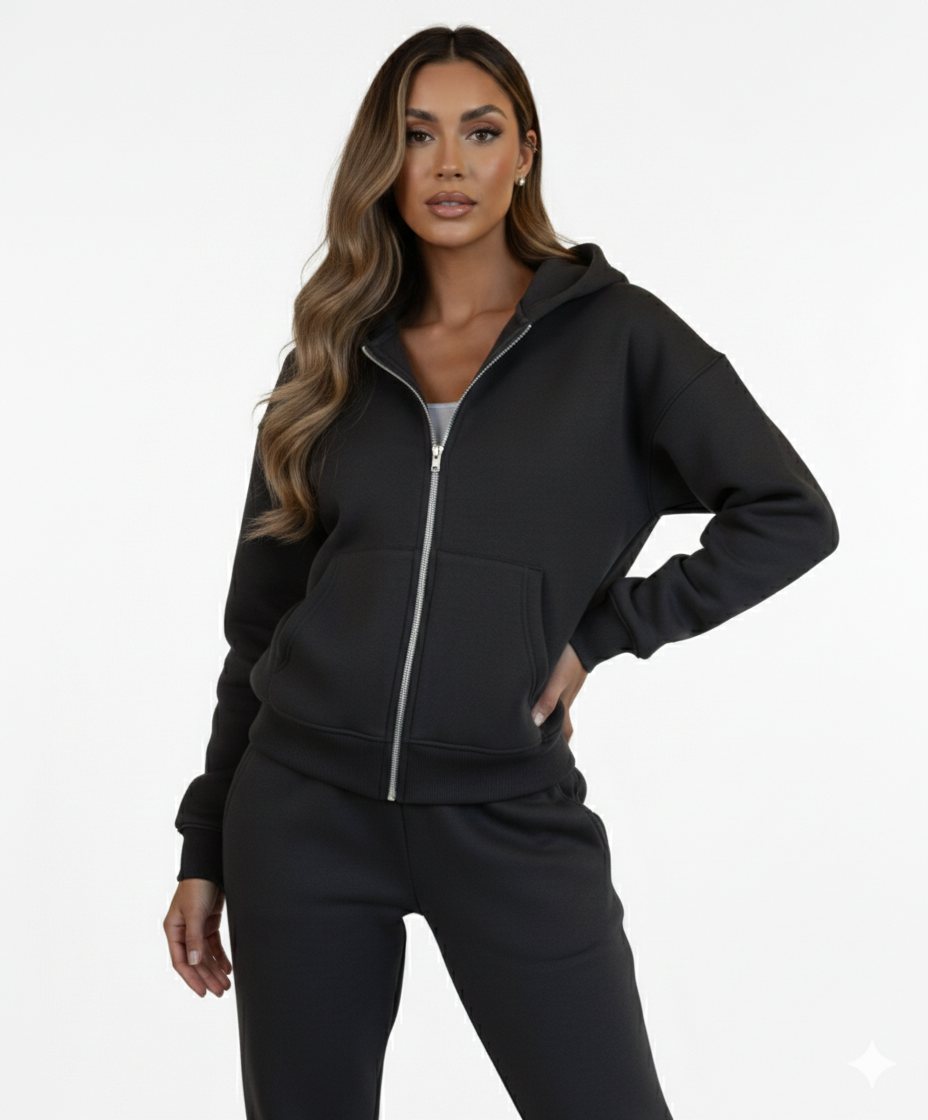 Sportswear Hooded Sweatshirt Set 2 Piezas
