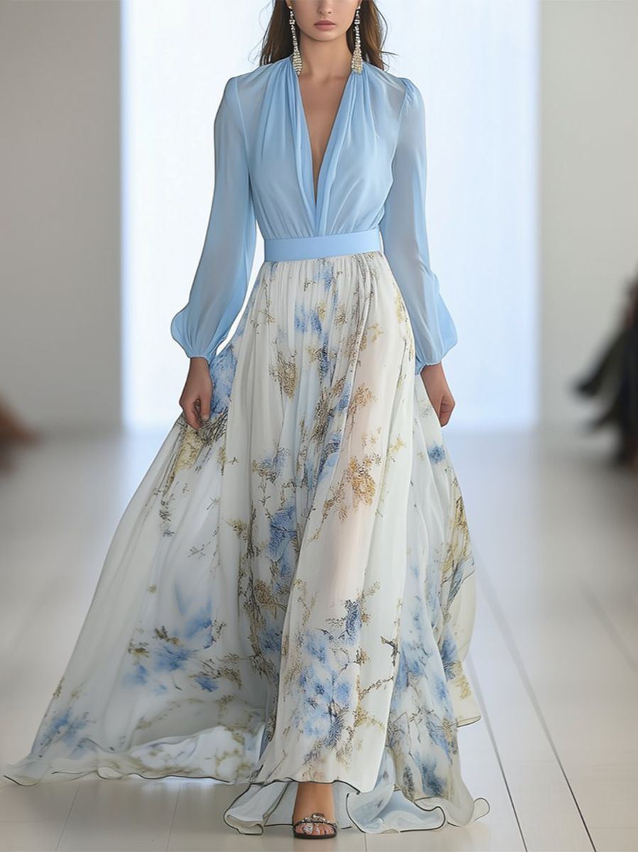 Penelope™ | Vestido Maxi Floral