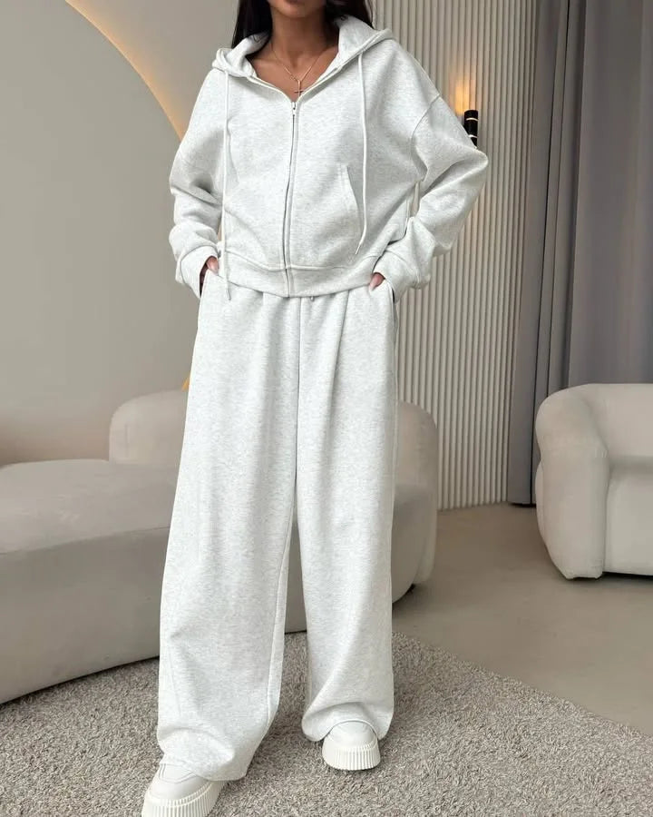 Sportswear Hooded Sweatshirt Set 2 Piezas