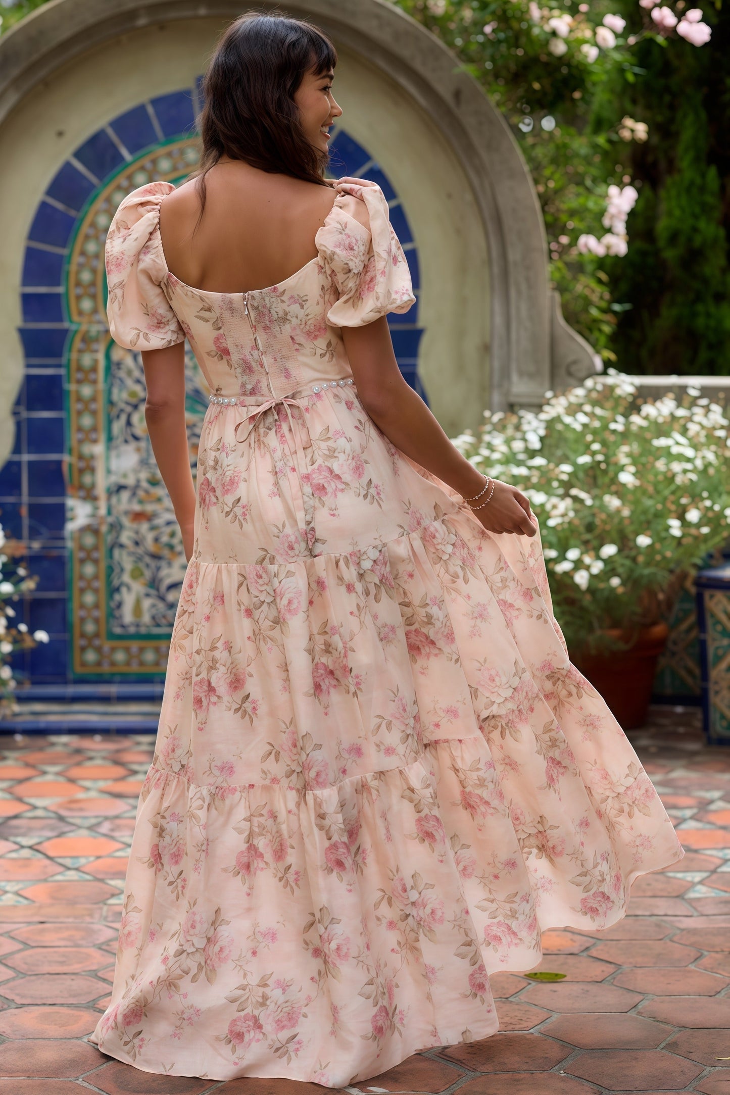 Layla™ |Elegante Vestido de Flores